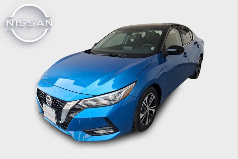 Foto Nissan Sentra Advance Aut usado (2022) color Azul precio $318,000