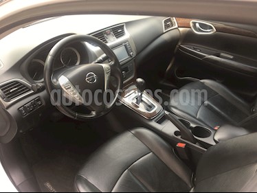 Nissan Sentra Exclusive Aut NAVI usado (2013) color Blanco Perla precio $128,000