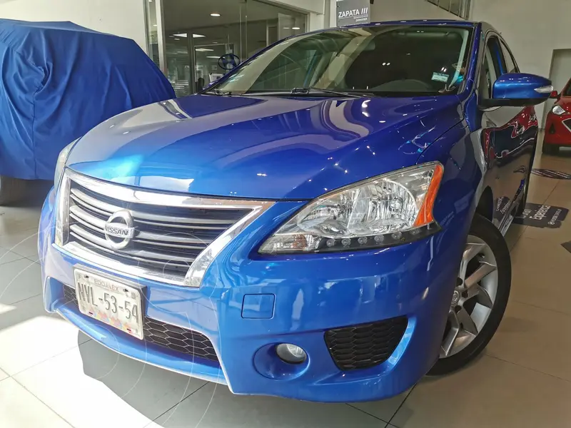 Foto Nissan Sentra SR NAVI Aut usado (2016) color Azul financiado en mensualidades(enganche $56,250 mensualidades desde $9,260)