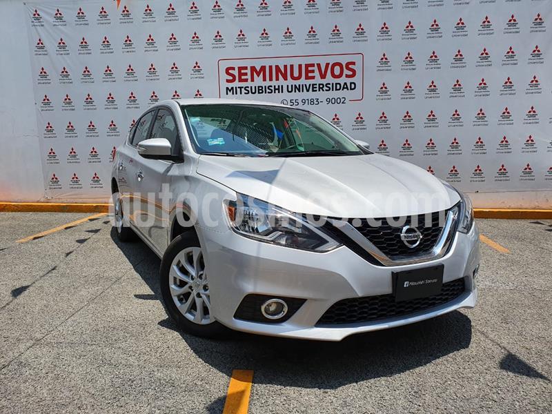 Nissan Sentra Advance Aut usado (2019) color Plata precio $265,000