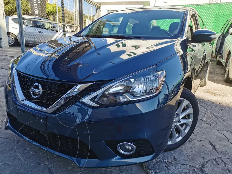 Foto Nissan Sentra Advance usado (2019) color Azul financiado en mensualidades(enganche $74,750 mensualidades desde $4,336)