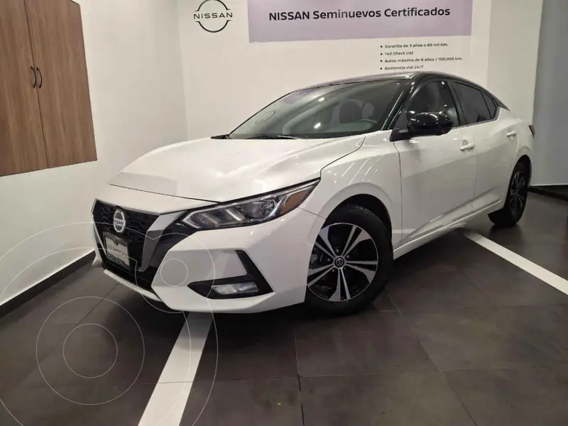 Nissan Sentra Advance usado (2023) color Blanco precio $355,000