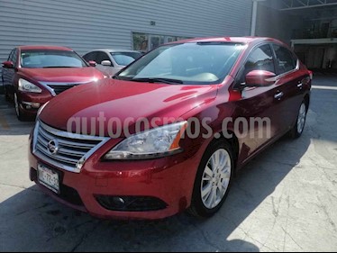 foto Nissan Sentra Exclusive Aut usado (2016) color Rojo precio $199,000