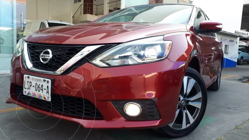 Foto Nissan Sentra Exclusive Aut usado (2018) color Rojo Cobrizo precio $239,000