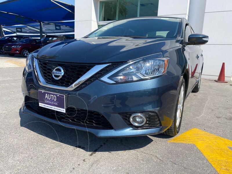 Foto Nissan Sentra Advance Aut usado (2019) color Azul financiado en mensualidades(enganche $78,750 mensualidades desde $8,140)