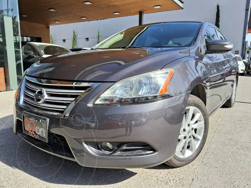 Foto Nissan Sentra Advance Aut usado (2016) color Gris Oscuro financiado en mensualidades(enganche $58,250 mensualidades desde $4,223)