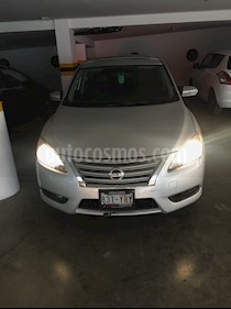 Nissan Sentra Exclusive NAVI Aut usado (2013) color Plata precio $125,000