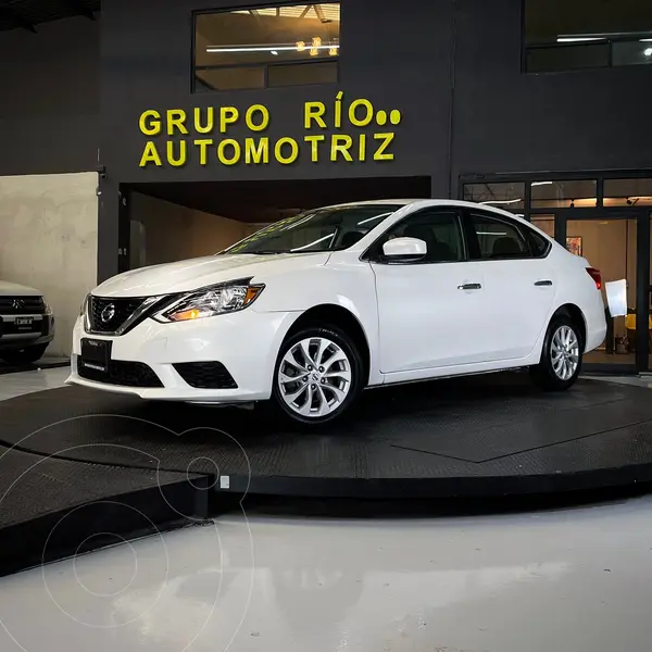 Foto Nissan Sentra Sense usado (2018) color Blanco precio $209,000