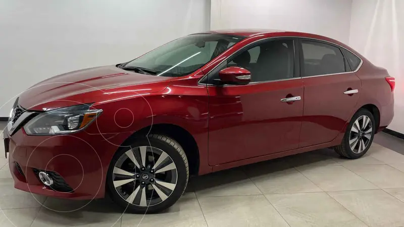 Foto Nissan Sentra Exclusive Aut usado (2018) color Rojo precio $315,000