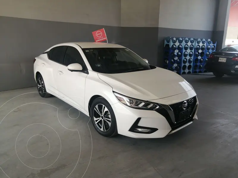 Foto Nissan Sentra Advance usado (2023) color Blanco financiado en mensualidades(enganche $127,478 mensualidades desde $6,084)