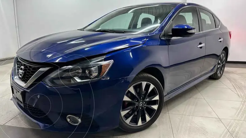 Foto Nissan Sentra SR Turbo usado (2017) color Azul financiado en mensualidades(enganche $63,800 mensualidades desde $6,294)