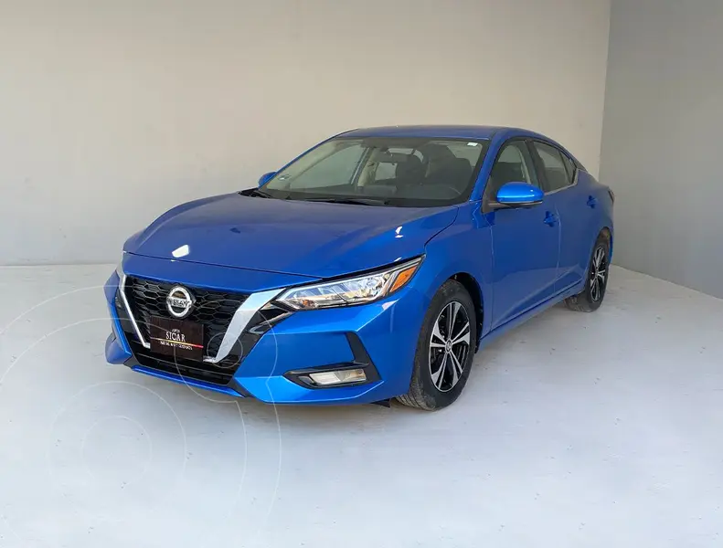 Foto Nissan Sentra Advance usado (2021) color Azul precio $279,000