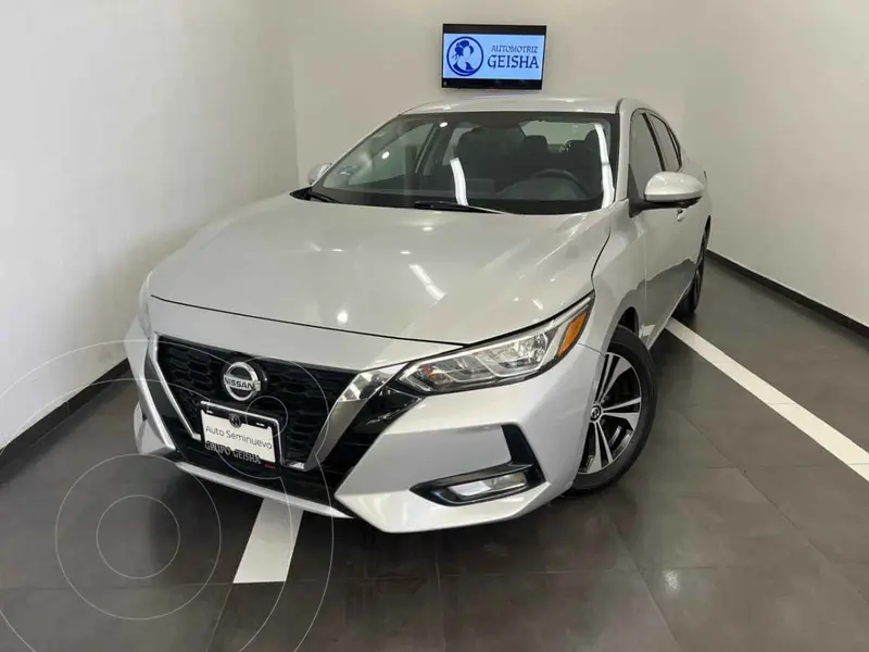 Foto Nissan Sentra Advance Aut usado (2021) color Plata financiado en mensualidades(enganche $63,800 mensualidades desde $6,294)
