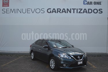 foto Nissan Sentra Advance Aut usado (2017) color Azul precio $209,900