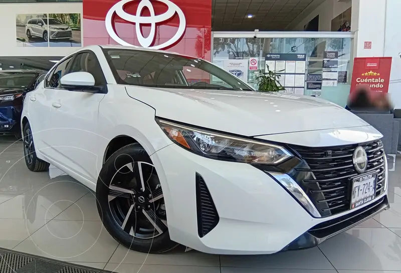 Foto Nissan Sentra Advance usado (2024) color Blanco financiado en mensualidades(enganche $154,242 mensualidades desde $6,626)