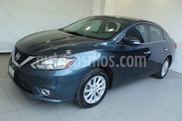 foto Nissan Sentra 4p Advance L4/1.8 Man usado (2017) color Azul precio $189,000