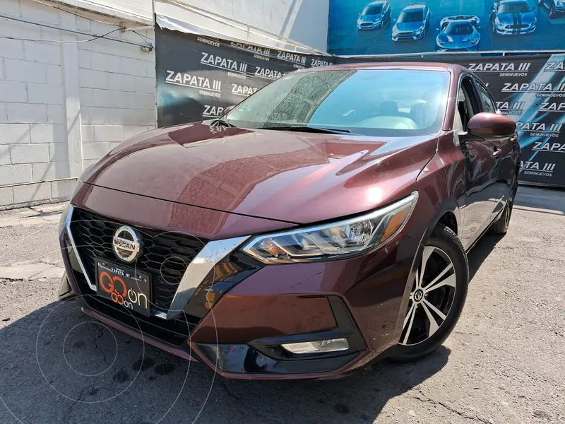 Foto Nissan Sentra Advance usado (2020) color violeta oscuro financiado en mensualidades(enganche $72,758 mensualidades desde $5,564)