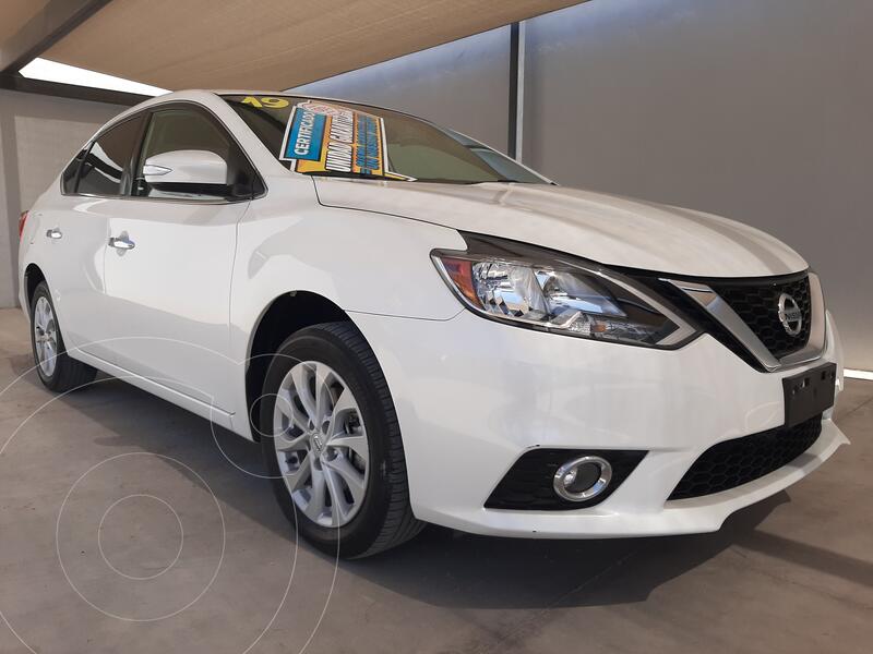 Foto Nissan Sentra Advance Aut usado (2019) color Blanco financiado en mensualidades(enganche $70,800)