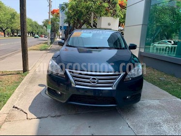 Nissan Sentra EXCLUSIVE CVT usado (2015) color Azul Electrico precio $180,000