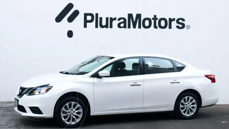 Foto Nissan Sentra Sense Aut usado (2018) color Blanco precio $189,000