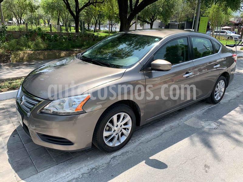 foto Nissan Sentra Sense Aut usado (2016) color Café precio $189,900