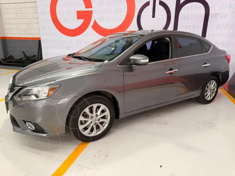 Foto Nissan Sentra Advance Aut usado (2017) color Gris precio $189,000