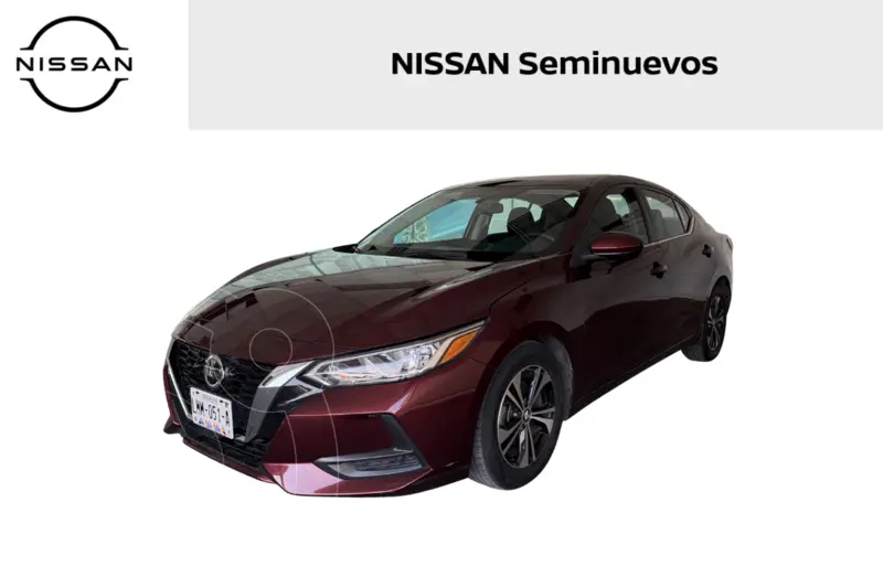 Foto Nissan Sentra Sense Aut usado (2023) color Rojo precio $310,000