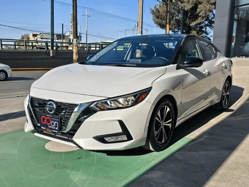 Foto Nissan Sentra Advance usado (2023) color NIS B BLANCO PERLADO precio $325,000