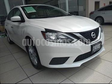 Nissan Sentra 4P SENSE L4/1.8 AUT usado (2017) color Blanco precio $235,000