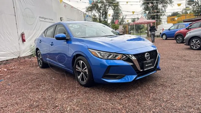 Foto Nissan Sentra Sense Aut usado (2023) color Azul precio $339,000