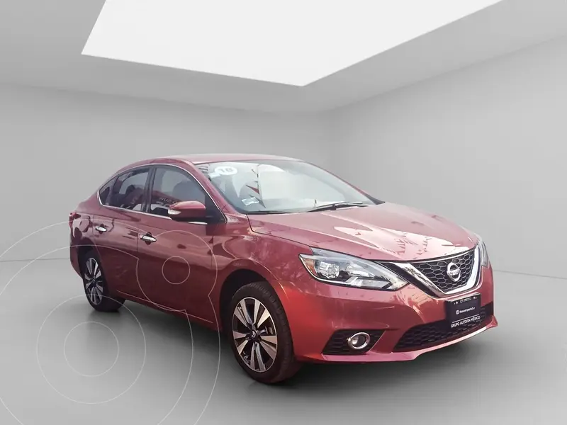 Foto Nissan Sentra Exclusive Aut usado (2018) color Rojo precio $255,000