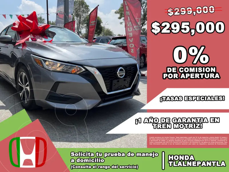 Foto Nissan Sentra Sense Aut usado (2023) color Gris precio $295,000