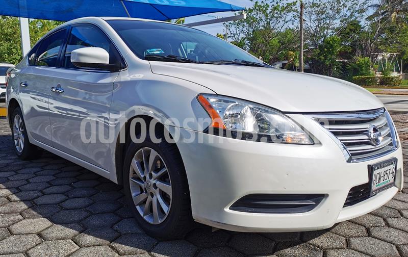 foto Nissan Sentra Sense Aut usado (2015) color Blanco Perla precio $160,000