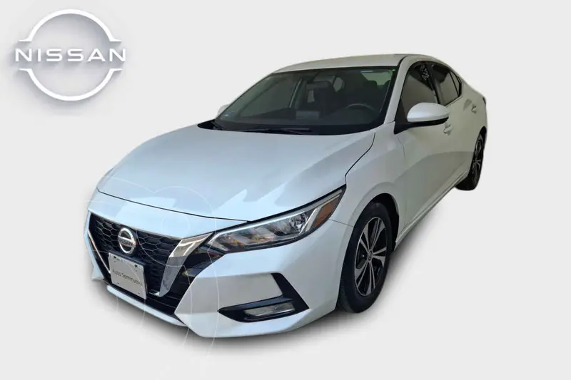 Foto Nissan Sentra Advance Aut usado (2020) color Blanco precio $277,000