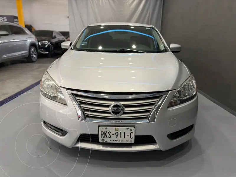 Foto Nissan Sentra Sense Aut usado (2016) color Plata financiado en mensualidades(enganche $39,750 mensualidades desde $3,300)