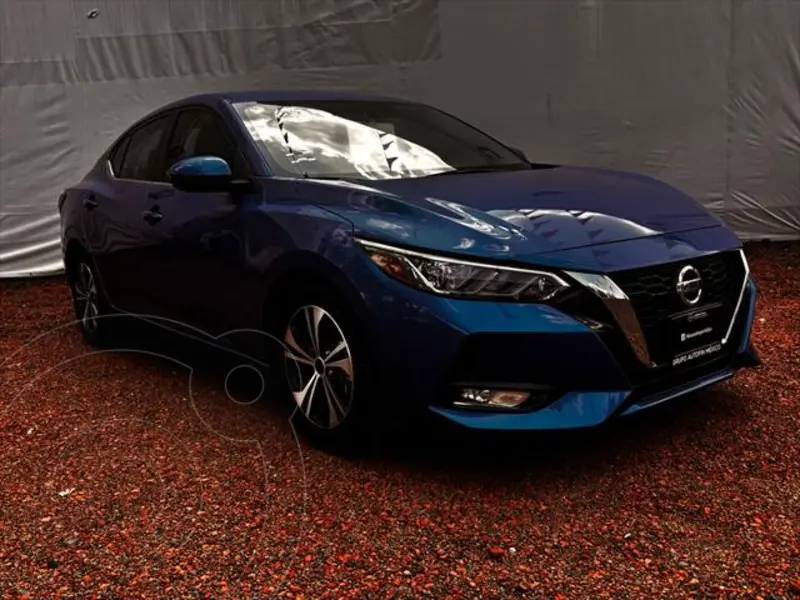 Foto Nissan Sentra Advance Aut usado (2023) color Azul precio $319,000