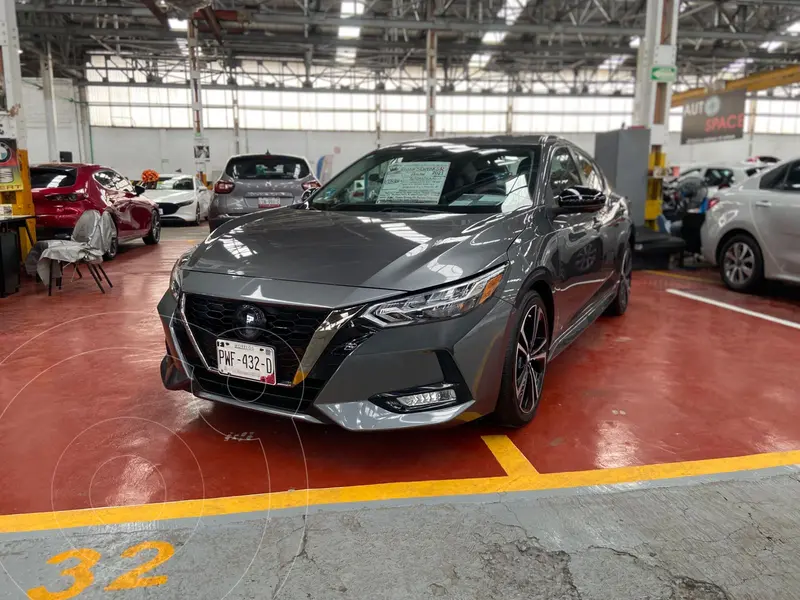Foto Nissan Sentra SR usado (2021) color Rojo Merlot financiado en mensualidades(enganche $99,000 mensualidades desde $5,900)