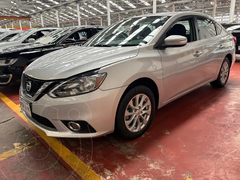 Foto Nissan Sentra Advance usado (2017) color Plata financiado en mensualidades(enganche $49,000 mensualidades desde $4,400)
