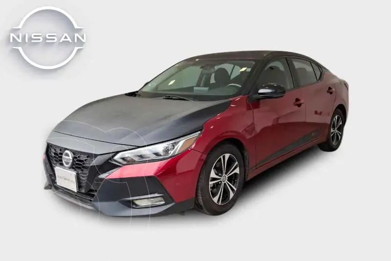 Foto Nissan Sentra Advance usado (2023) color Rojo precio $325,000