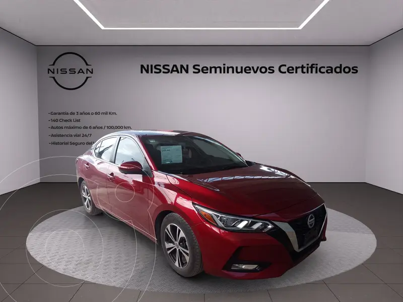 Foto Nissan Sentra Advance usado (2023) color Rojo Cobrizo precio $325,000