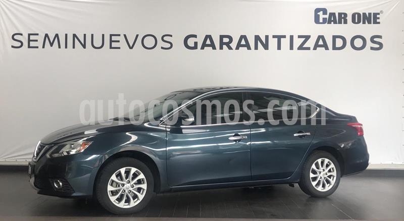 Foto Nissan Sentra Advance Aut usado (2017) color Azul Oriental precio $194,900
