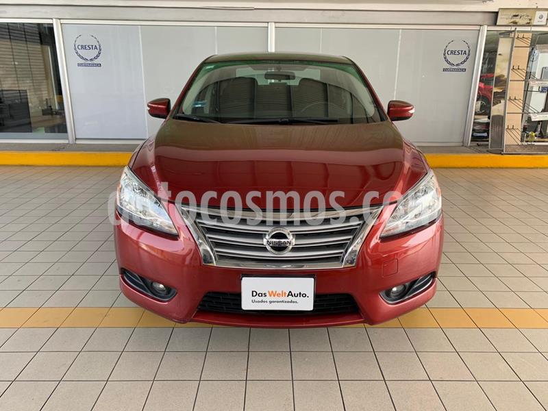 foto Nissan Sentra Advance usado (2016) color Rojo Burdeos precio $169,900