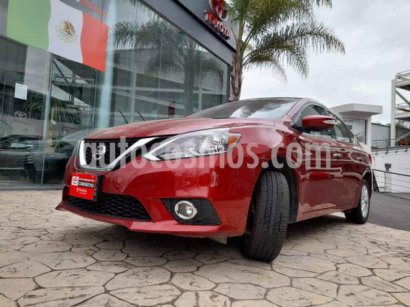 Nissan Sentra Advance usado (2018) color Rojo precio $225,000