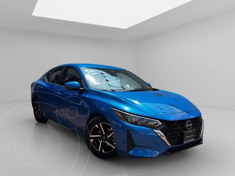 Foto Nissan Sentra Advance Aut usado (2024) color Azul precio $385,000