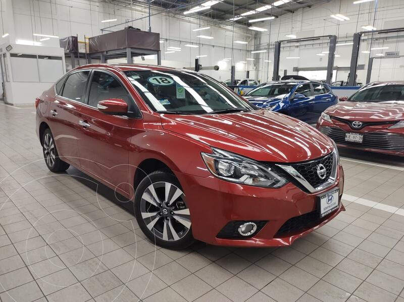 Foto Nissan Sentra Exclusive Aut usado (2018) color Rojo precio $362,200