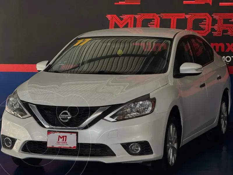 Foto Nissan Sentra Advance usado (2017) color Blanco financiado en mensualidades(enganche $102,450)