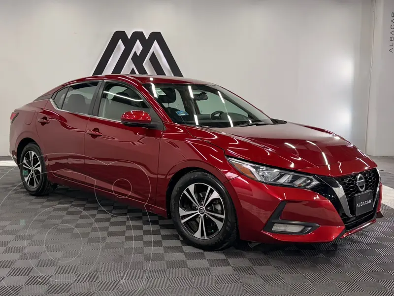 Nissan Sentra Advance usado (2022) color Rojo precio $319,999