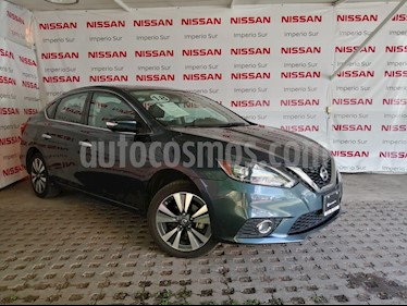 foto Nissan Sentra Exclusive NAVI Aut usado (2018) color Azul Eléctrico precio $258,000