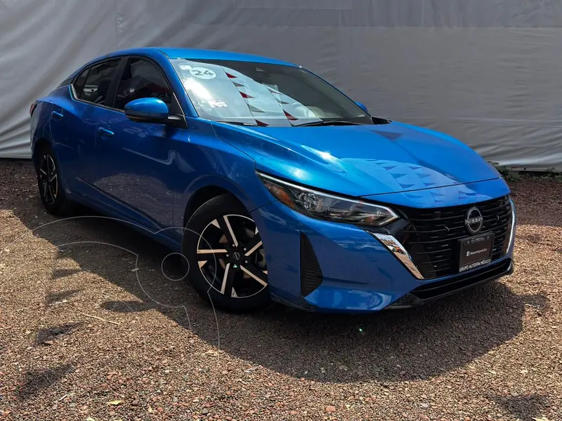 Foto Nissan Sentra Advance Aut usado (2024) color Azul precio $385,000