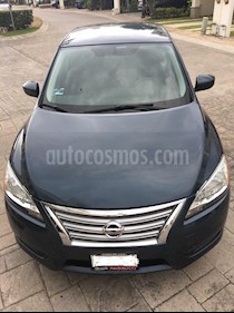 Nissan Sentra Sense Aut usado (2015) color Azul precio $148,000